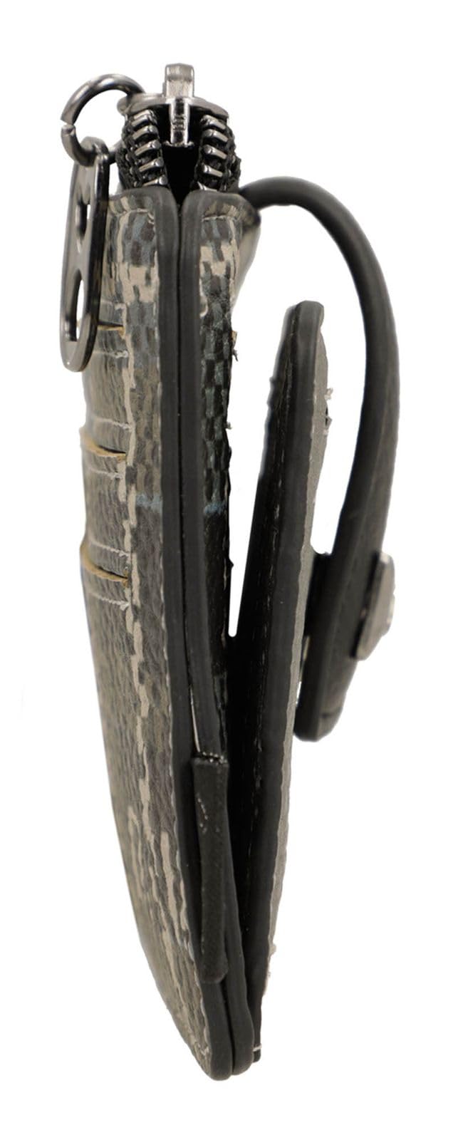 Anekke Iron Portatessere Piccolo con Zip Monete