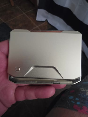 Dango SK1 Slide Kick portafoglio Champagne Gold RFID 6 carte