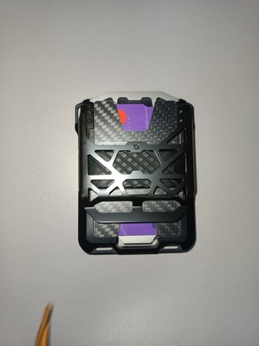 Dango M-Series Backplate M1 carbonio portafoglio RFID