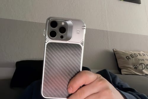 Dango Adapt Covert Case cover iPhone 16 Pro Max Satin Silver