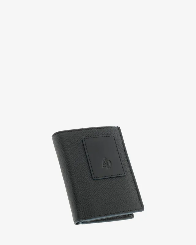 Adapell Urban 1664 portafoglio uomo verticale nero