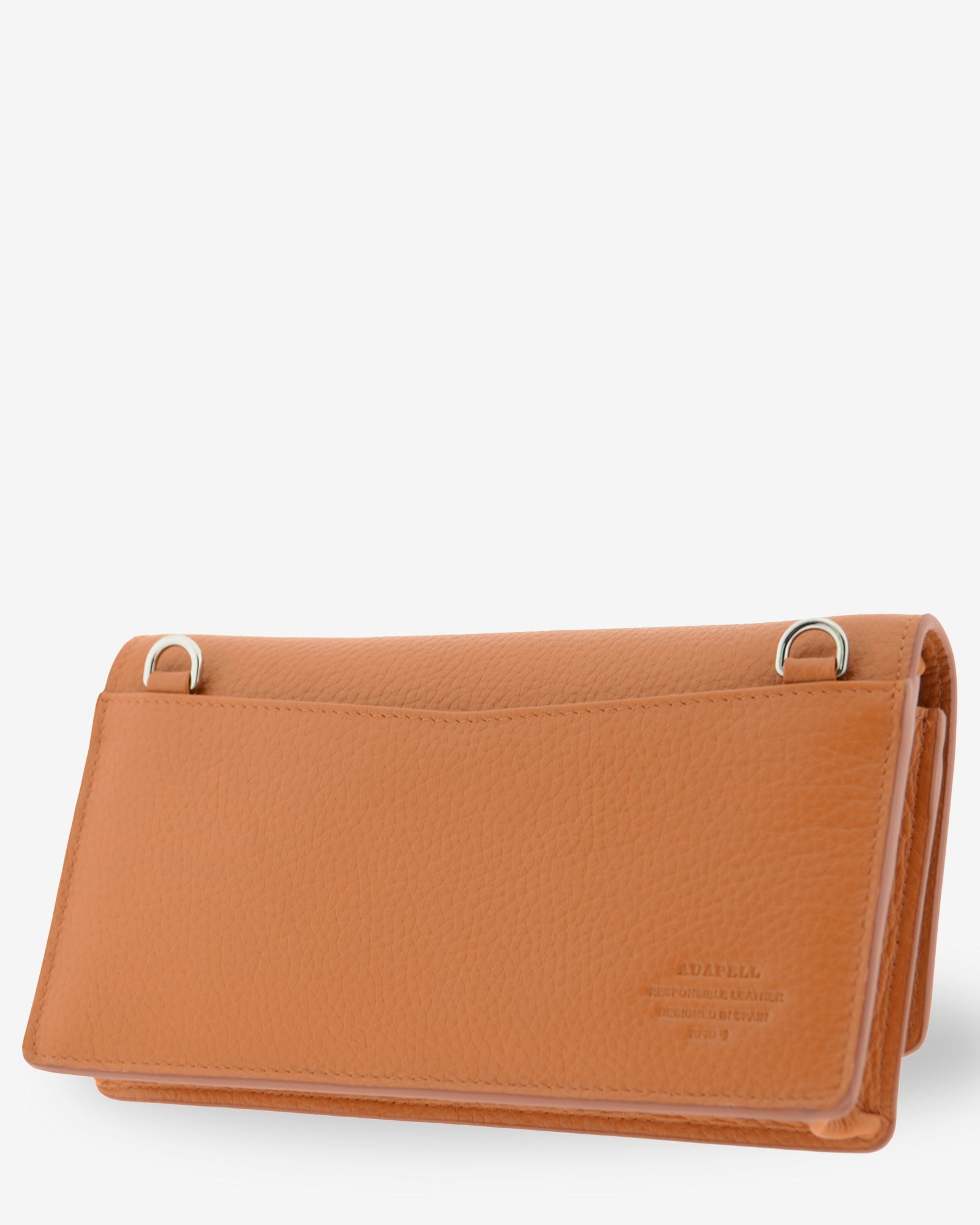 Adapell Nexo 8090 borsa tracolla pelle nero 8 carte RFID