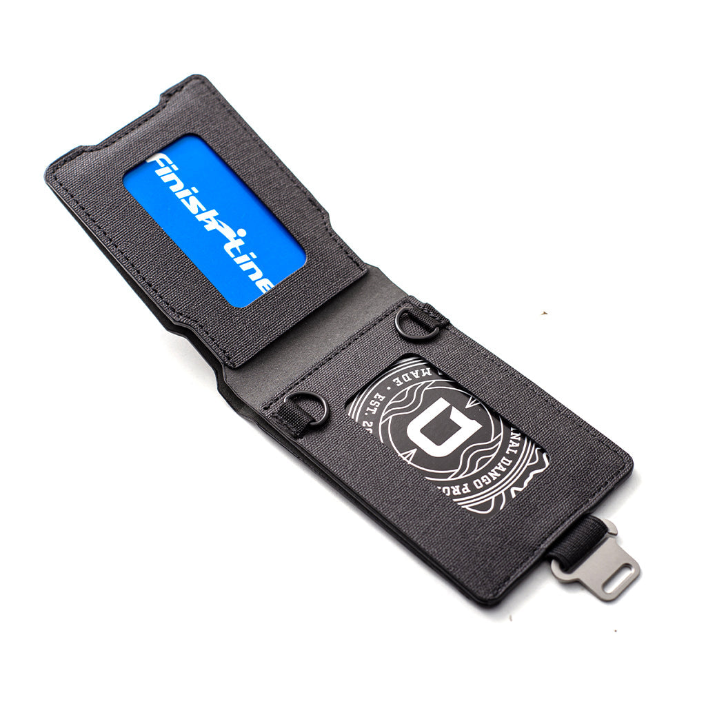 Dango S2 Stealth Bifold portafoglio nero DTEX RFID 10 carte