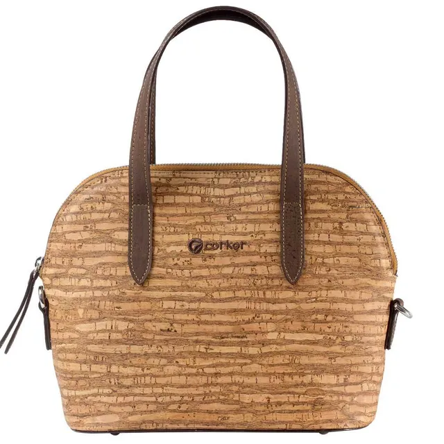 Corkor Bags Borsa Tracolla Sughero Naturale 9-5