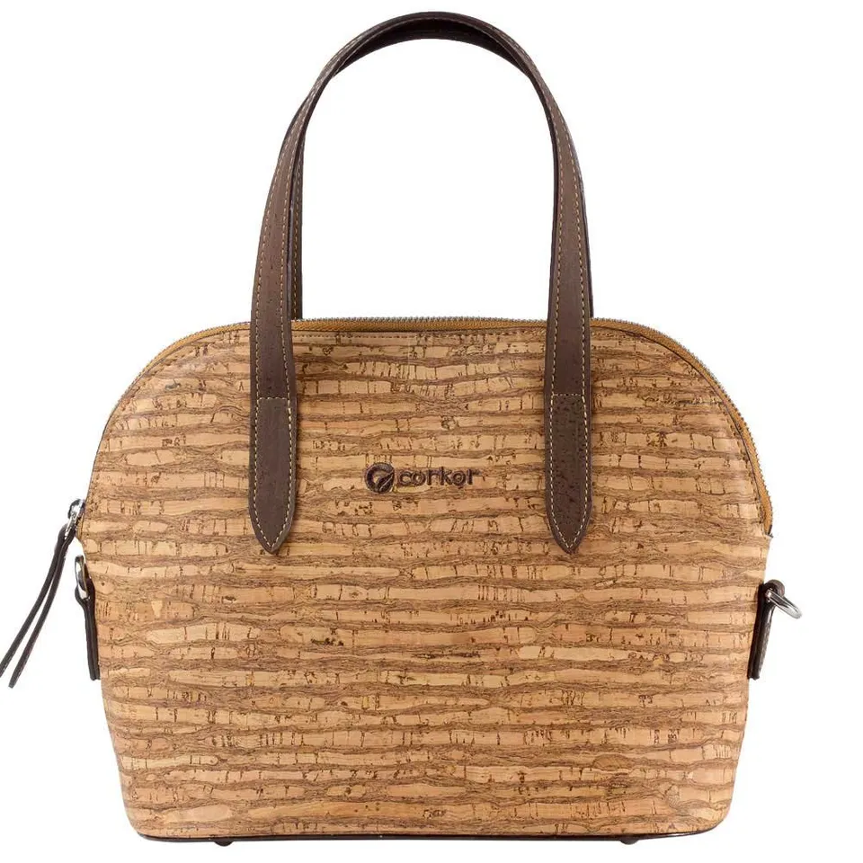 Corkor Bags Borsa Tracolla Sughero Naturale 9-5