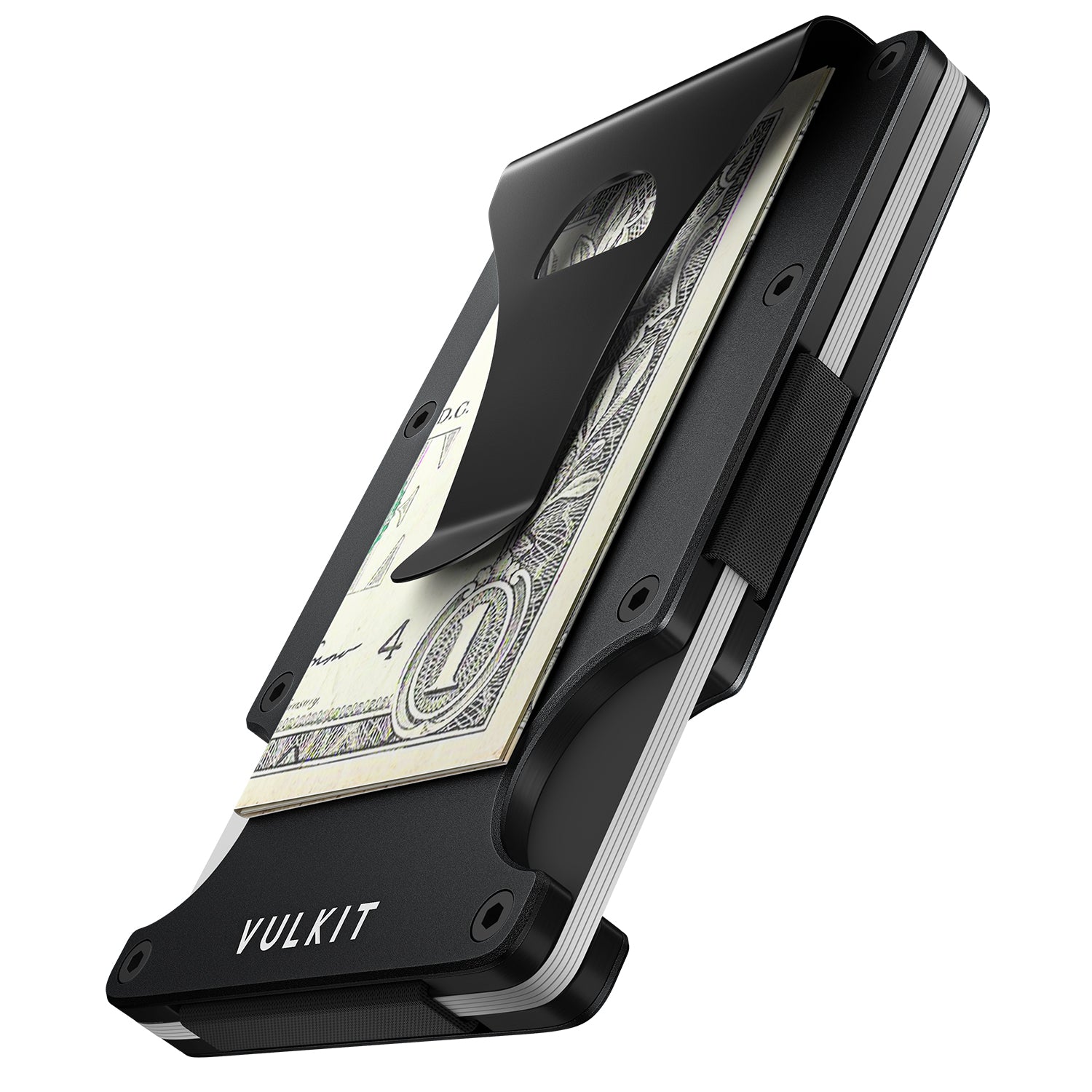 VULKIT Money Clips VCL100 Fermasoldi Metallo Ultraslim 12 Carte