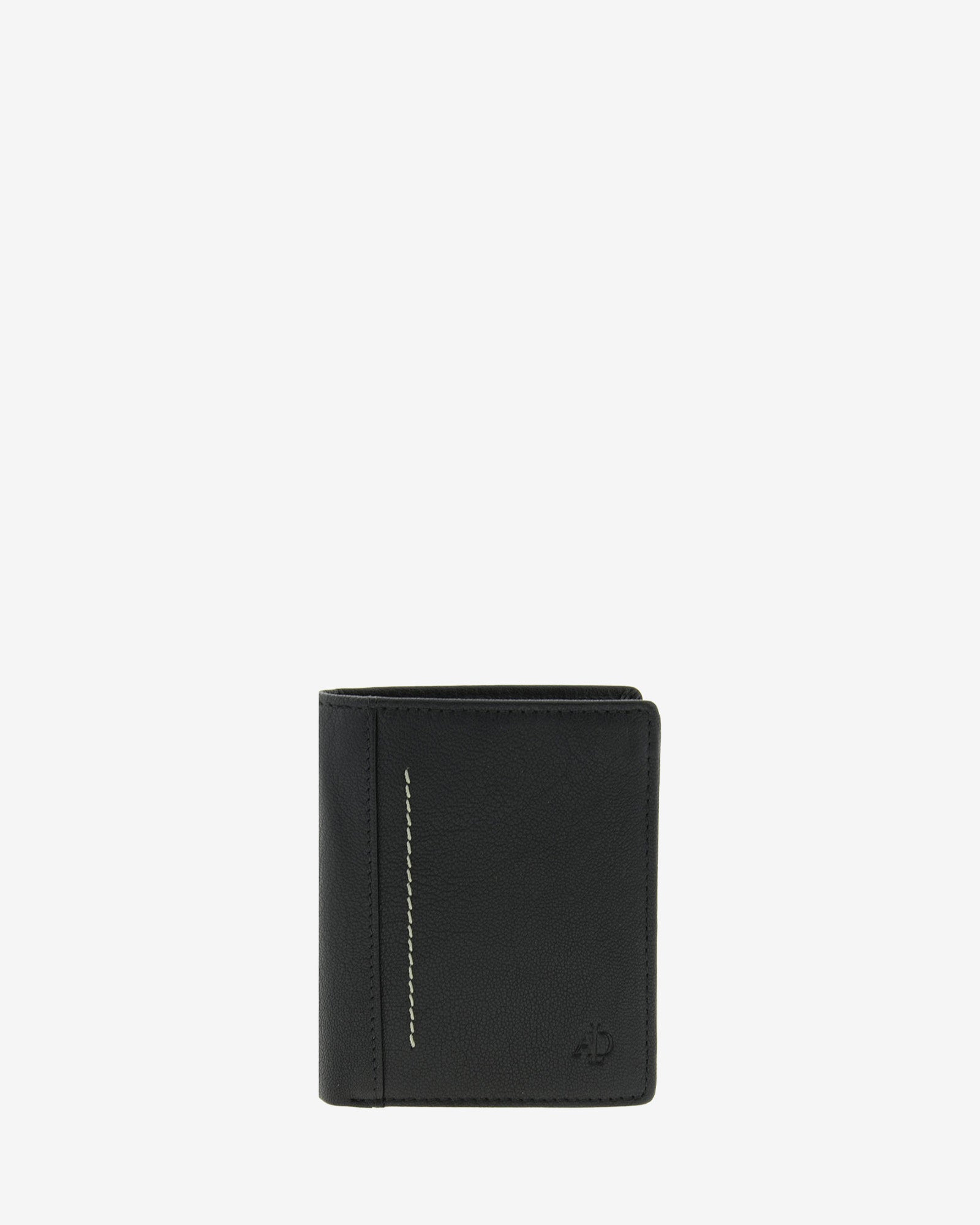 Adapell Maxwell 1656 portafoglio uomo verticale Nero RFID
