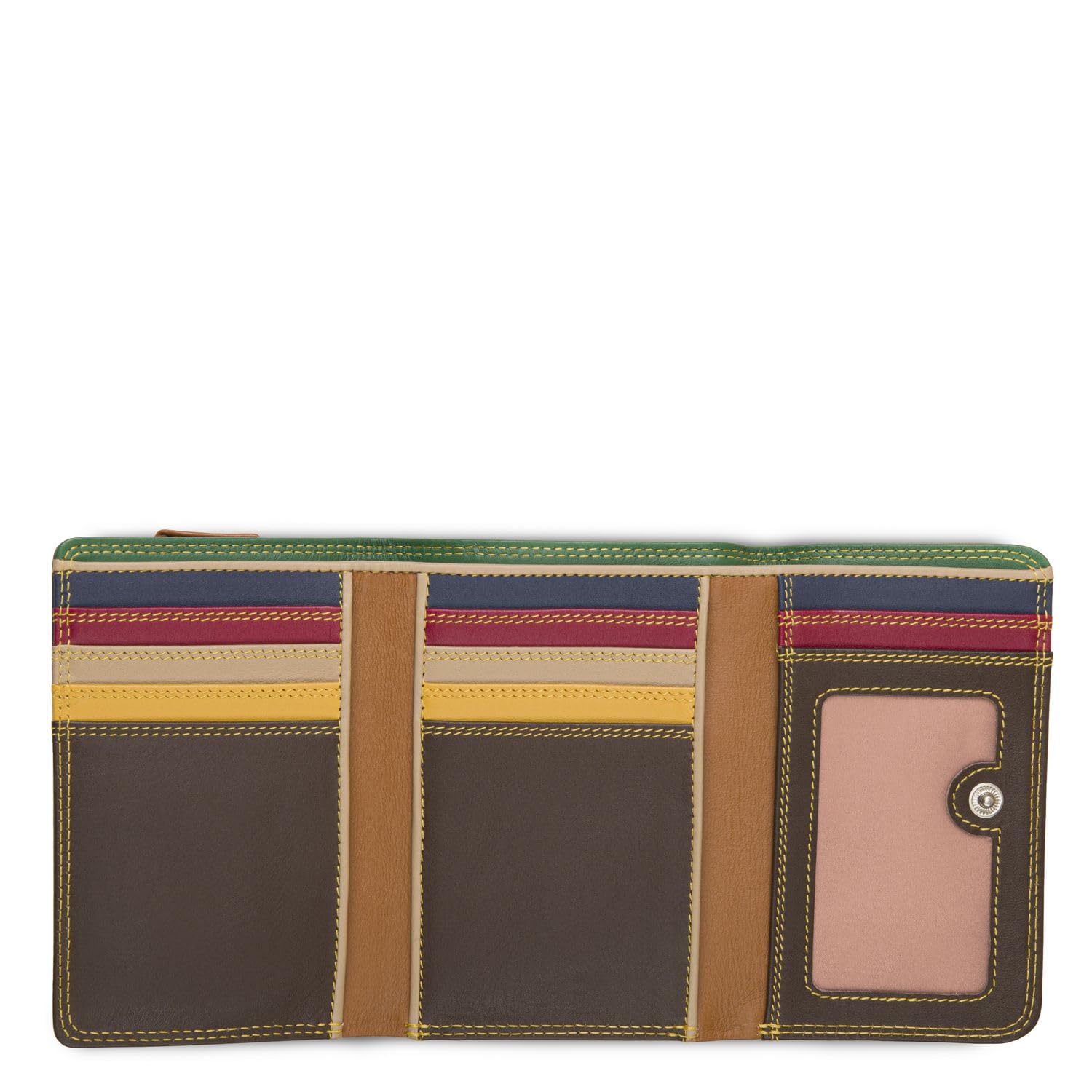 Mywalit Milano Trifold portafoglio pelle bosco