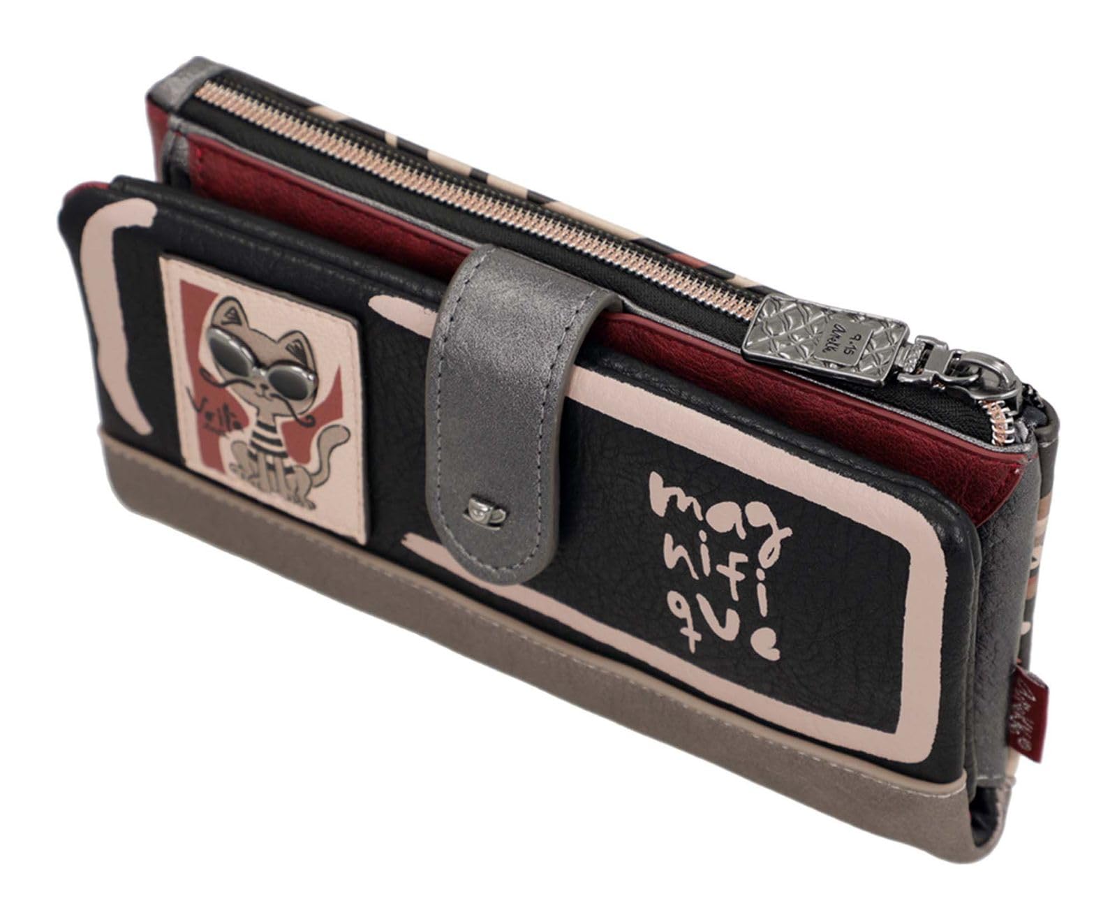 Anekke Evolution Portafoglio Donna 12x8x4 cm RFID