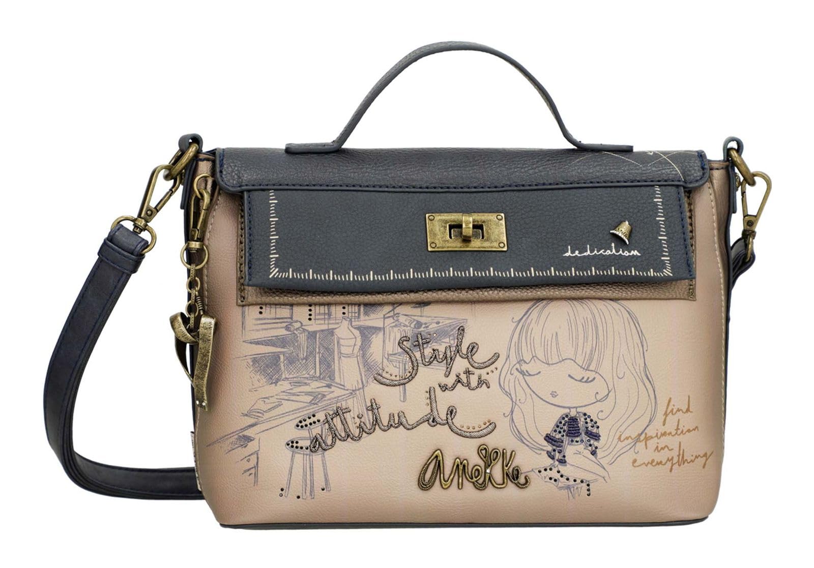 Anekke Studio Tracolla patta manico corto donna