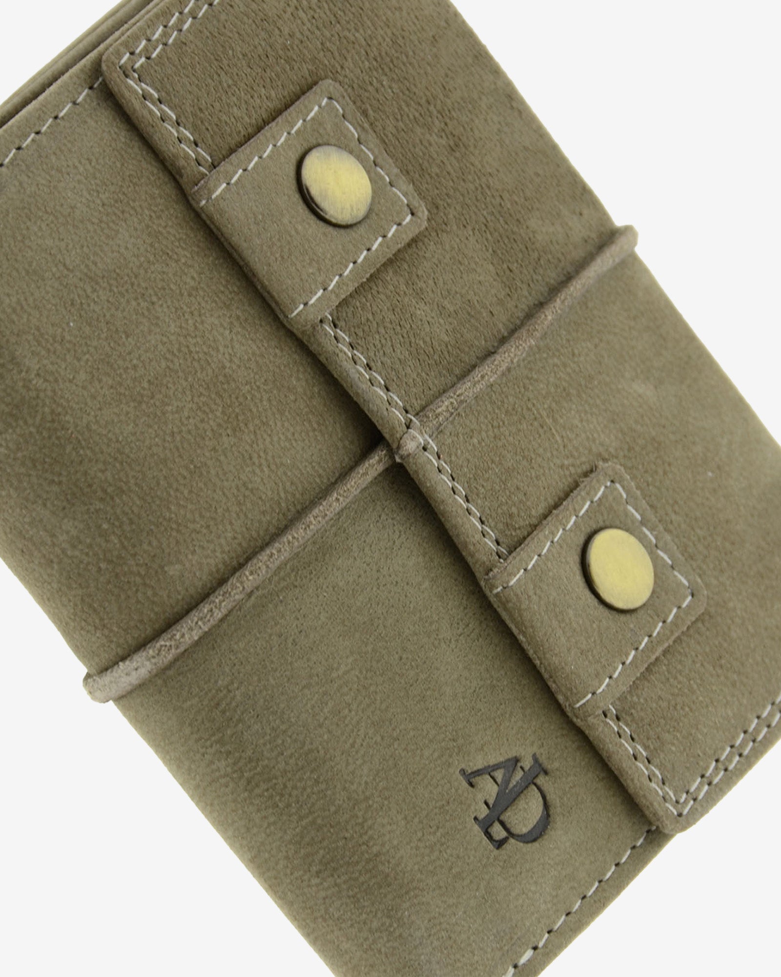 Adapell Shima 4219 portafoglio pelle oliva RFID 9 carte