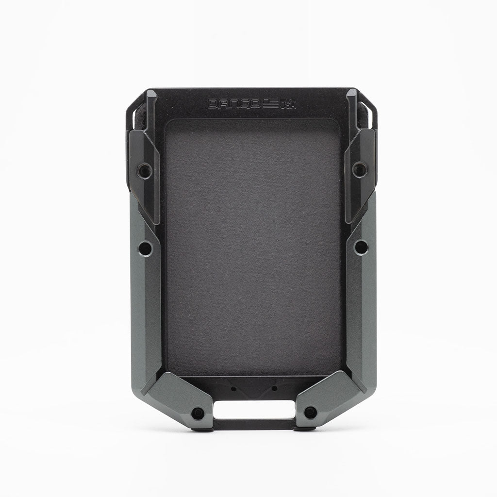 Dango M4 Maverick Rail portafoglio alluminio pelle DTEX Jet Black