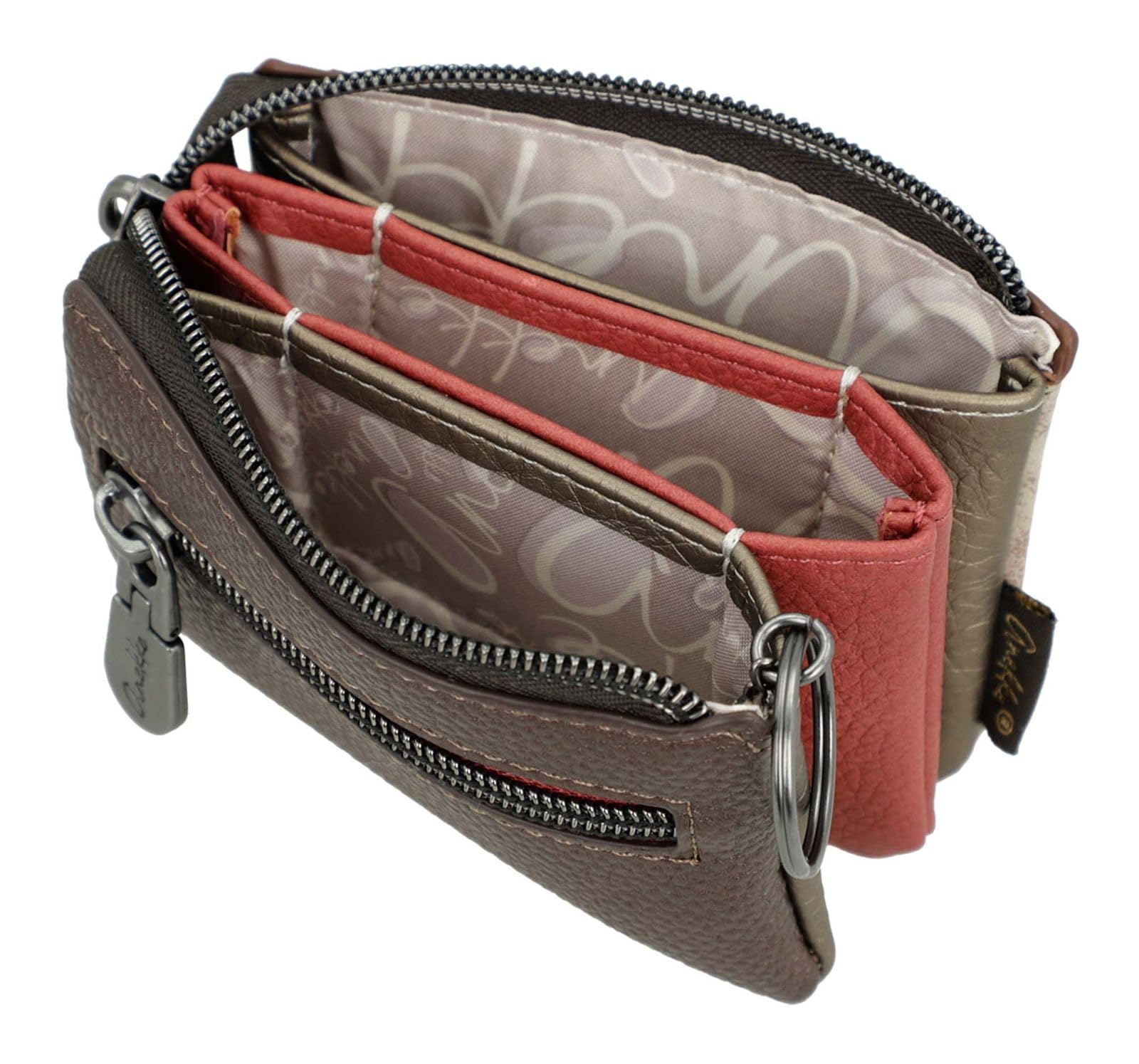 Anekke Muse Portamonete 3 Scomparti Donna Stampato