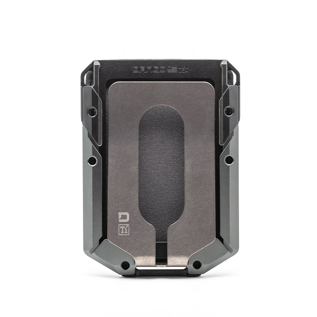 Dango M4 Maverick portafoglio Jet Black titanio RFID 9 carte