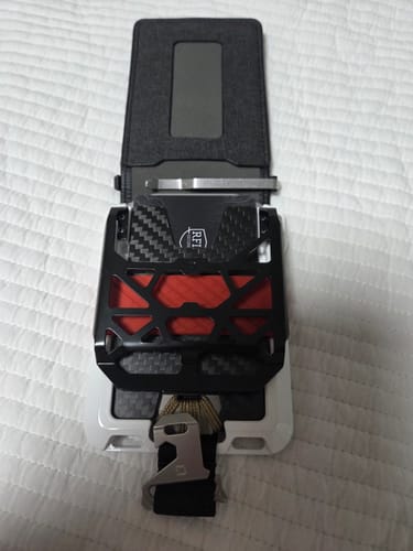 Dango Money Clips Pocket Clip fermasoldi nero alluminio
